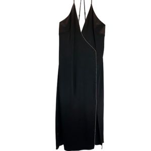 Halston Heritage Satin Slip Dress 6